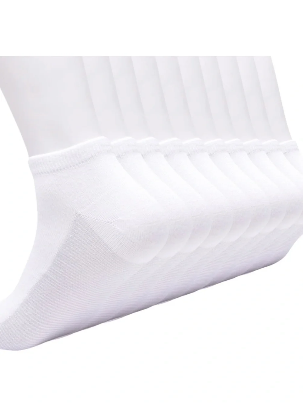 No Boundaries White Low-Cut Athletic Socks - Multi-Pair Set